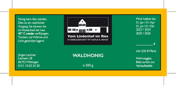 waldhonig vom lindenhof jürgen lechner